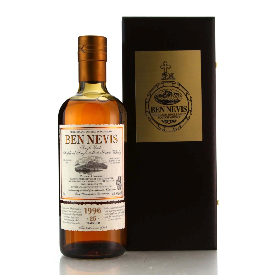 Ben Nevis 1996 Single Cask 25 Year Old #856 / Alambic Classique