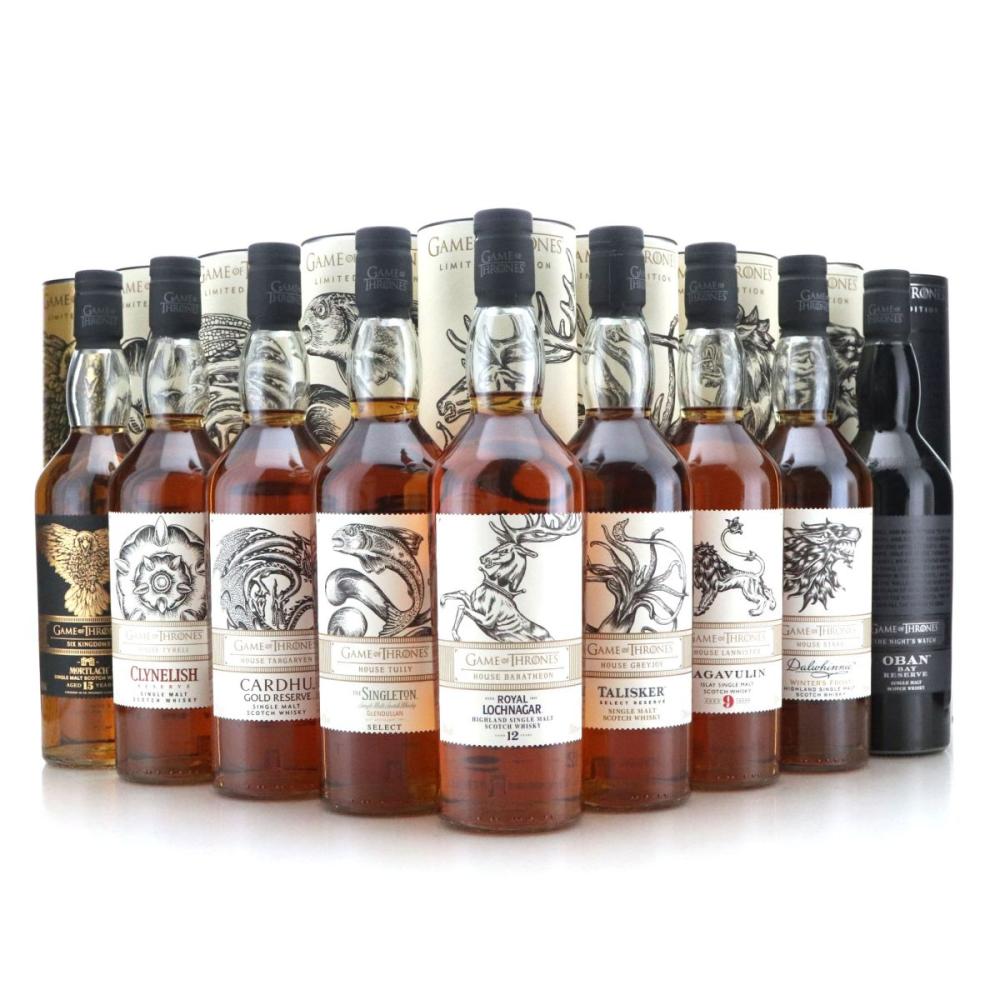 Game of Thrones Limited Editions 9 x 70cl