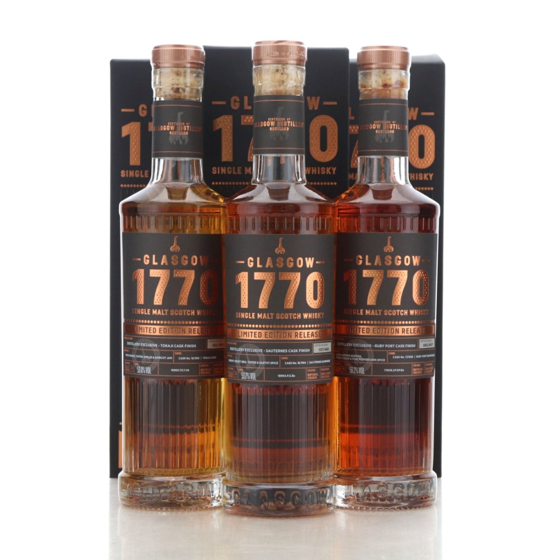 Glasgow '1770' Distillery Shop 2021 3 x 50cl