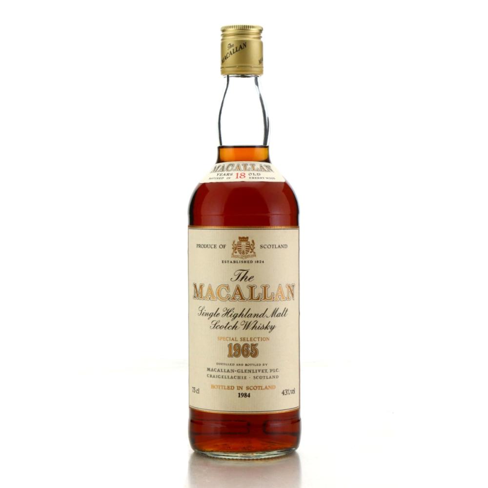 Macallan 1965 Special Selection 18 Year Old