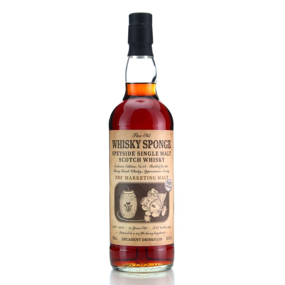Macallan 'The Marketing Malt' 2008 Whisky Sponge 15 Year Old Edition No.14 / SBWAS