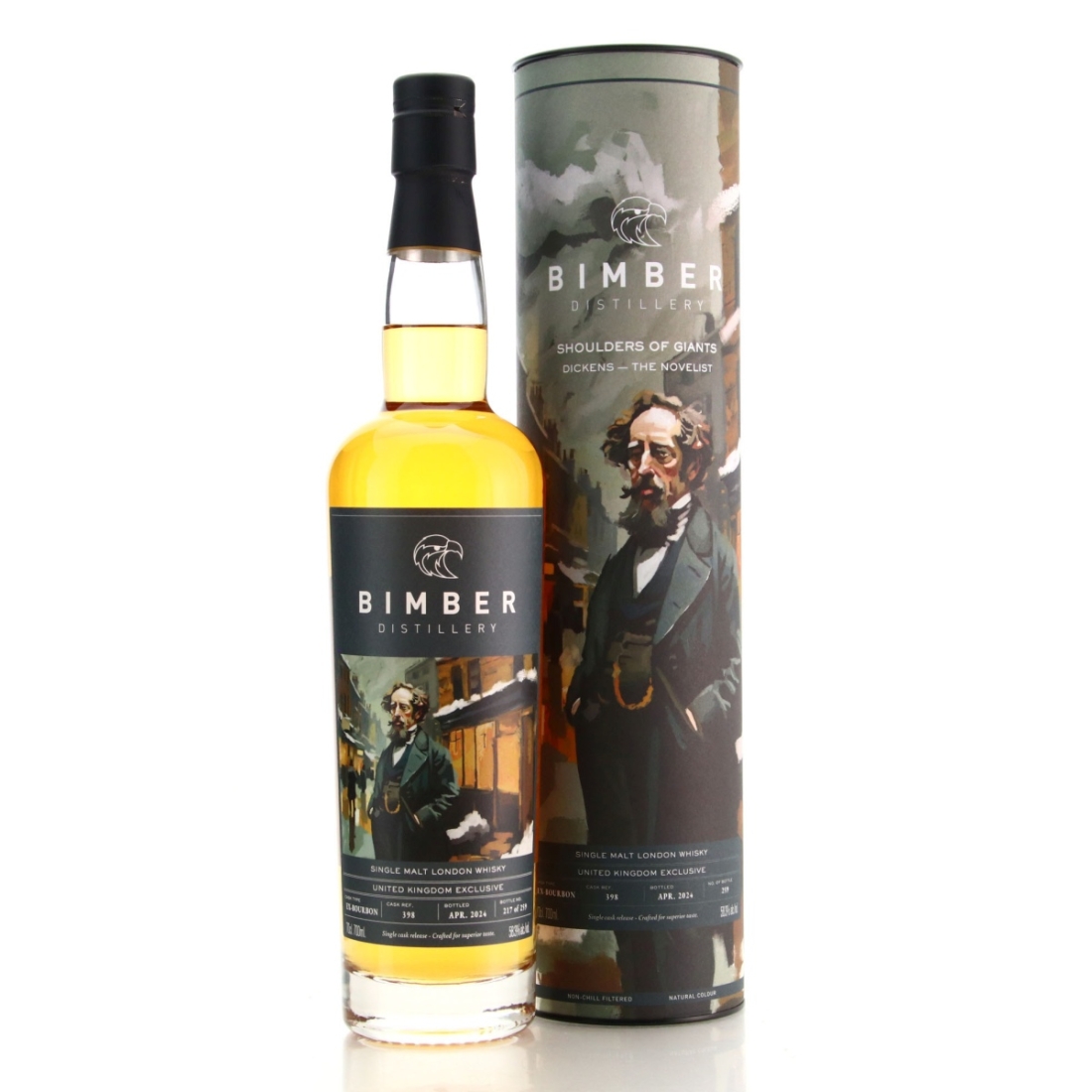 Bimber Single Bourbon Cask #398 / Shoulders of Giants - Dickens