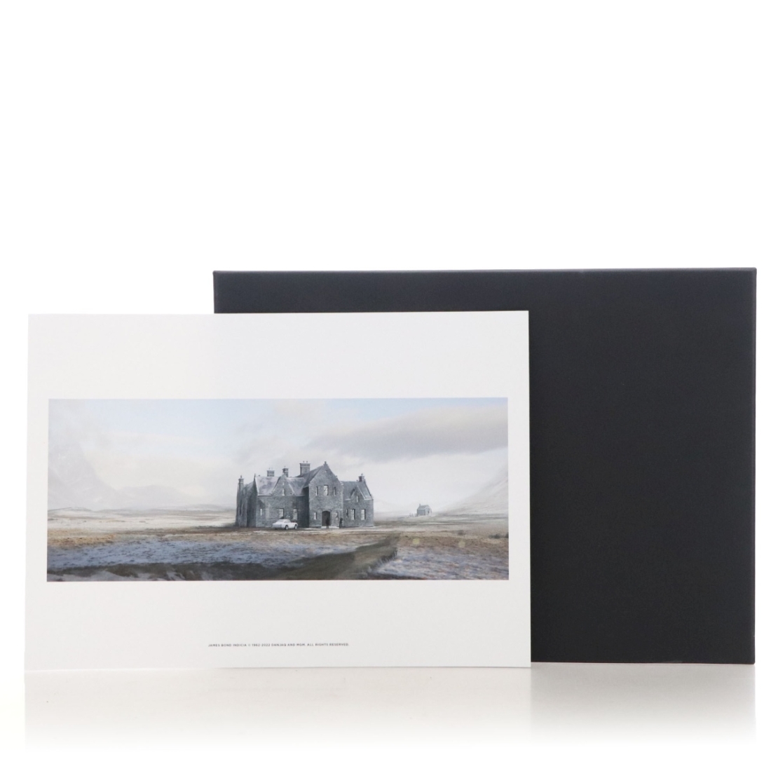 Macallan James Bond 60th Anniversary Skyfall Print