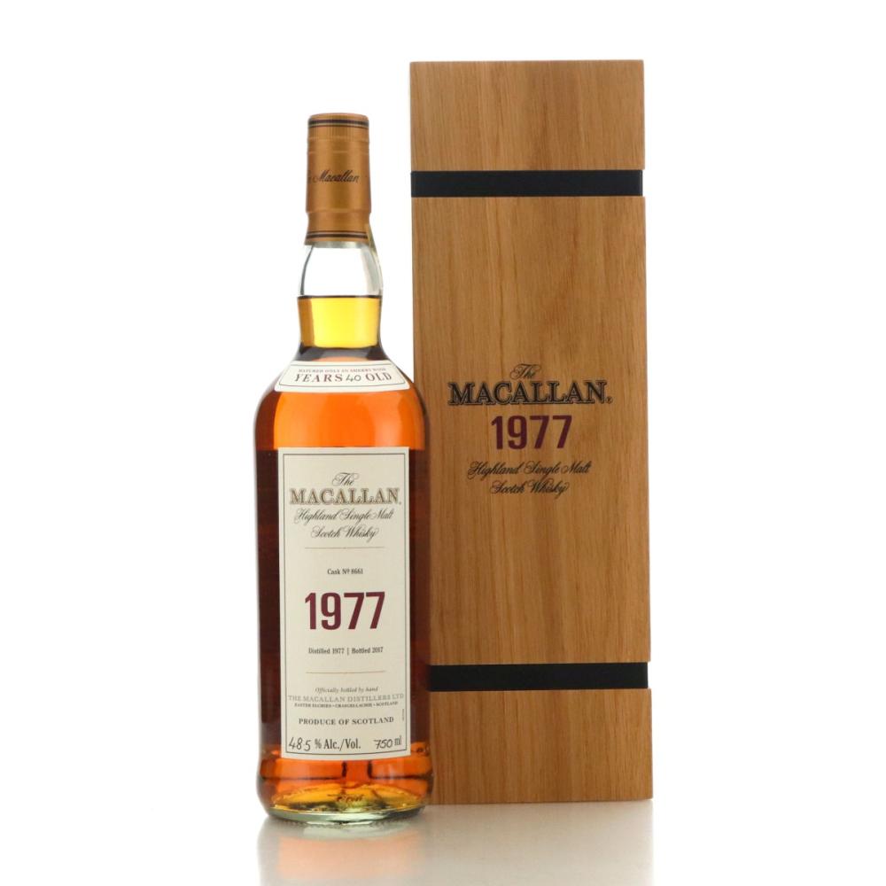 Image for Macallan 1977 Fine and Rare 40 Year Old 75cl / US Import