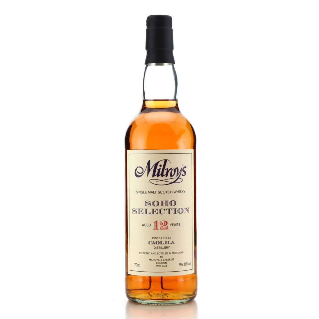 Caol Ila 2010 Milroy's 12 Year Old Soho Selection