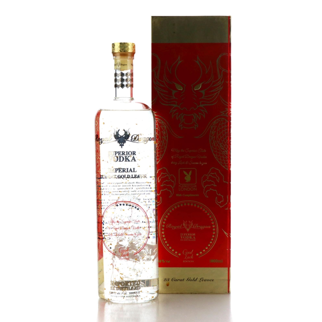 Royal Dragon Superior Vodka 1 Litre / Good Luck Edition