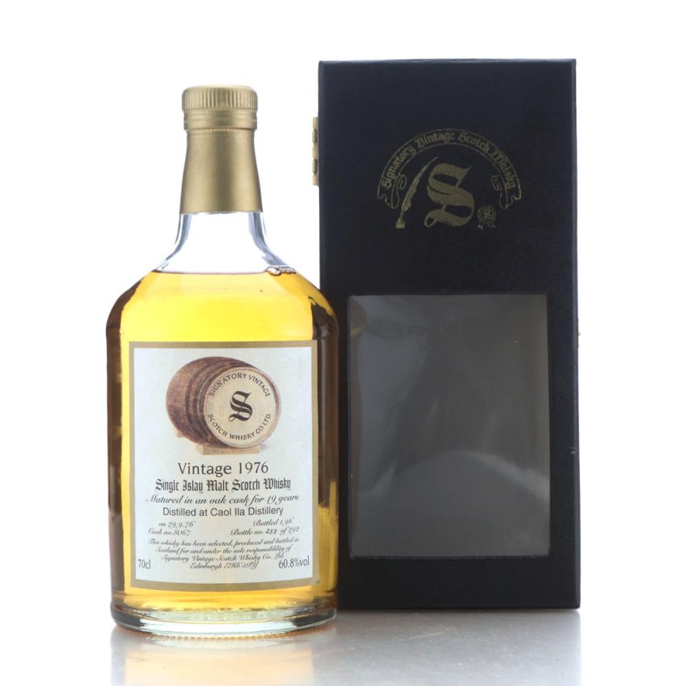 Caol Ila 1976 Signatory Vintage 19 Year Old