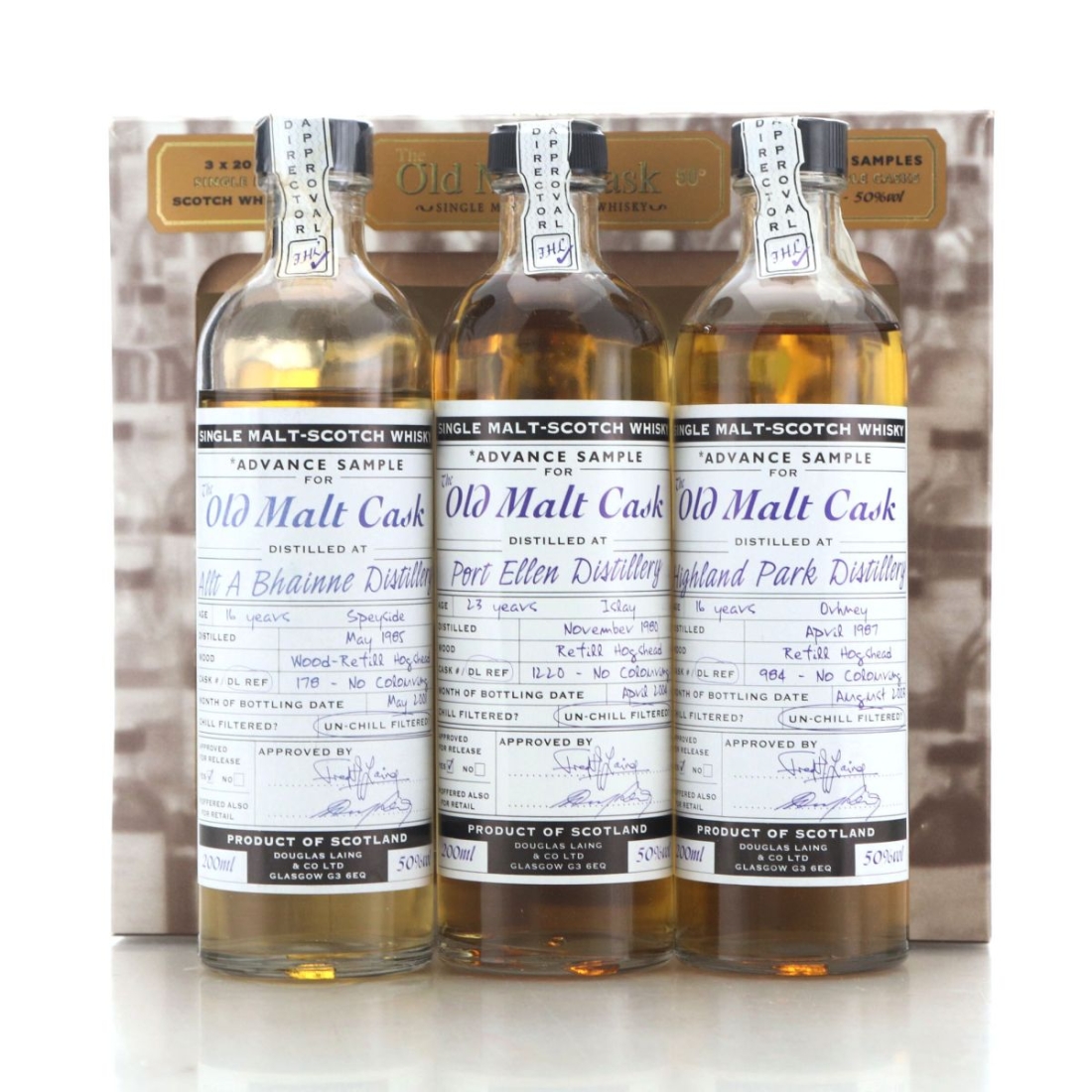 Douglas Laing Advanced Sample 3 x 20cl / includes Port Ellen