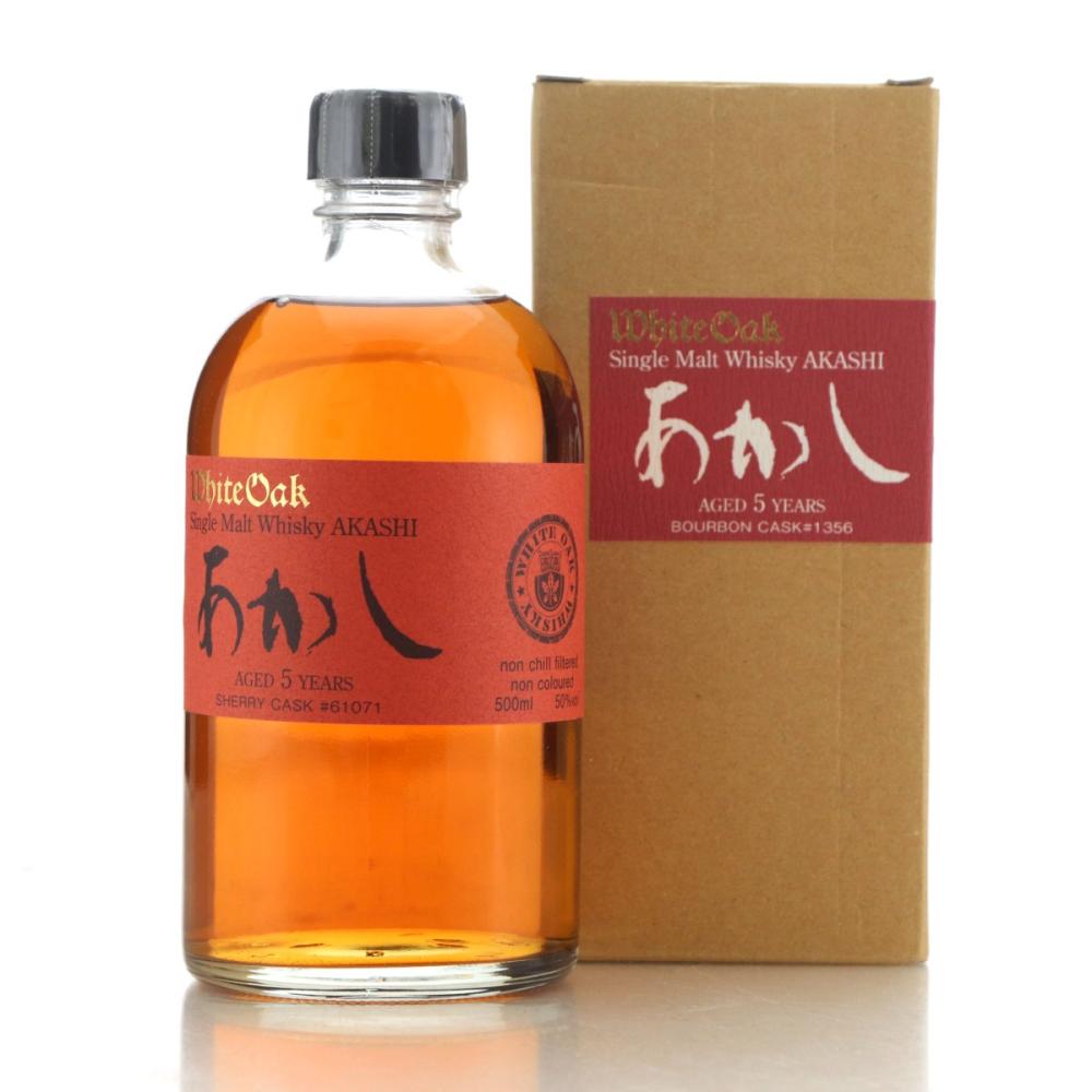 Akashi 5 Year Old Single Sherry Cask #61071 50cl