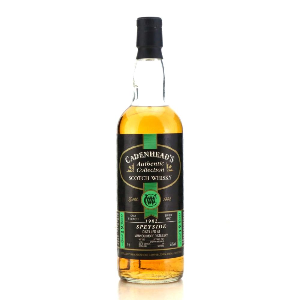 Mannochmore 1982 Cadenhead's 19 Year Old