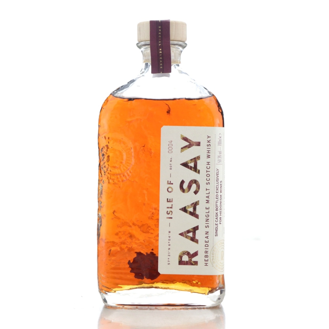 Raasay Peated Single Sherry Cask #21/133 / Hedonisim Wines