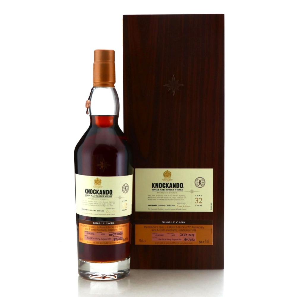 Knockando 1992 Casks of Distinction 32 Year Old #1023 / The Director's Cask - J&B 275th Anniversary