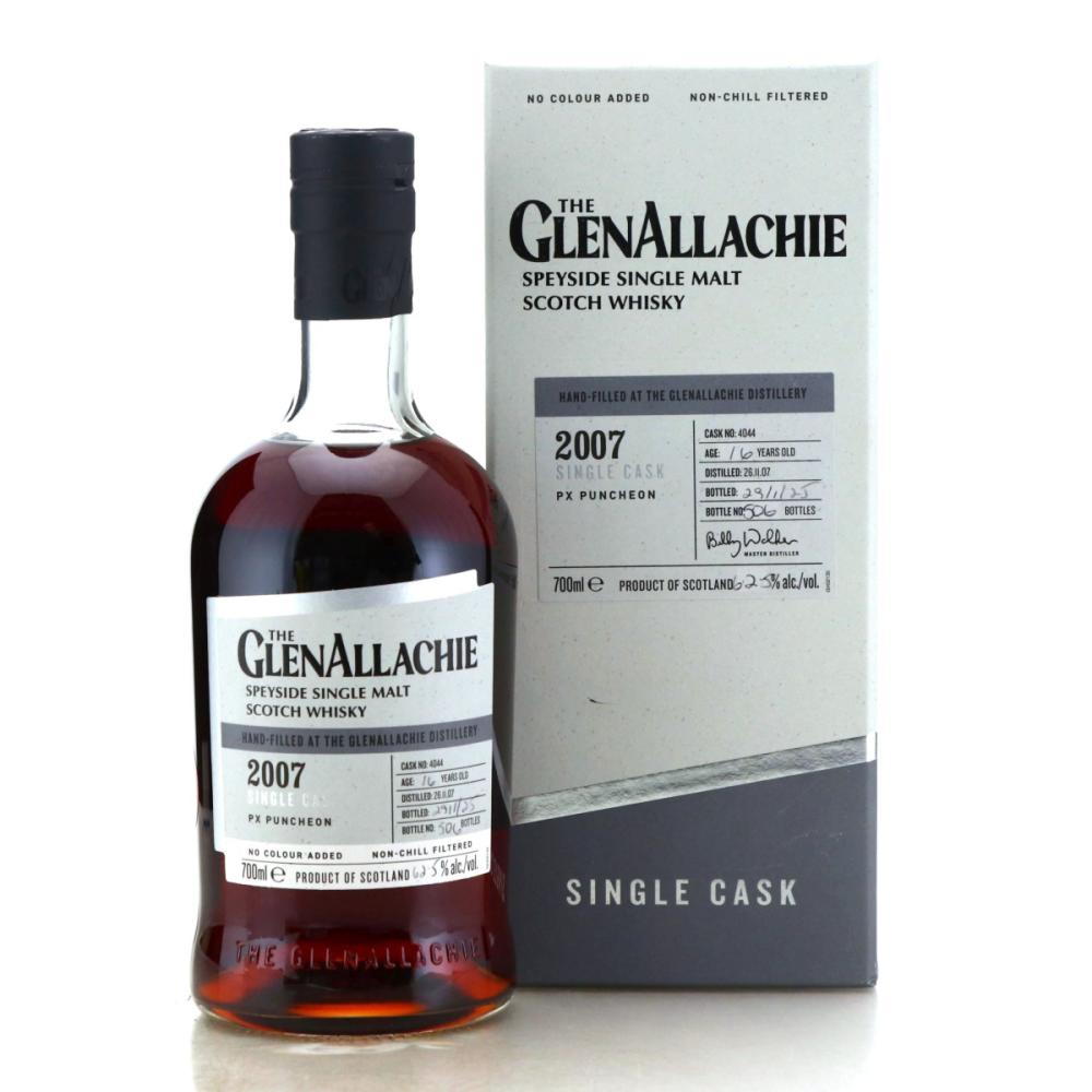 Glenallachie 2007 Hand Filled Cask 16 Year Old #4044 / PX