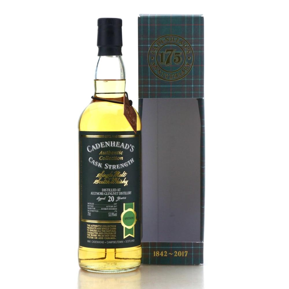 Aultmore 1997 Cadenhead's 20 Year Old / 175th Anniversary