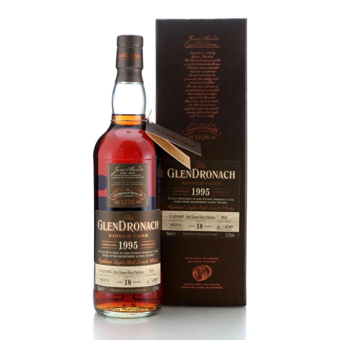 Glendronach 1995 Single Cask 21 4418