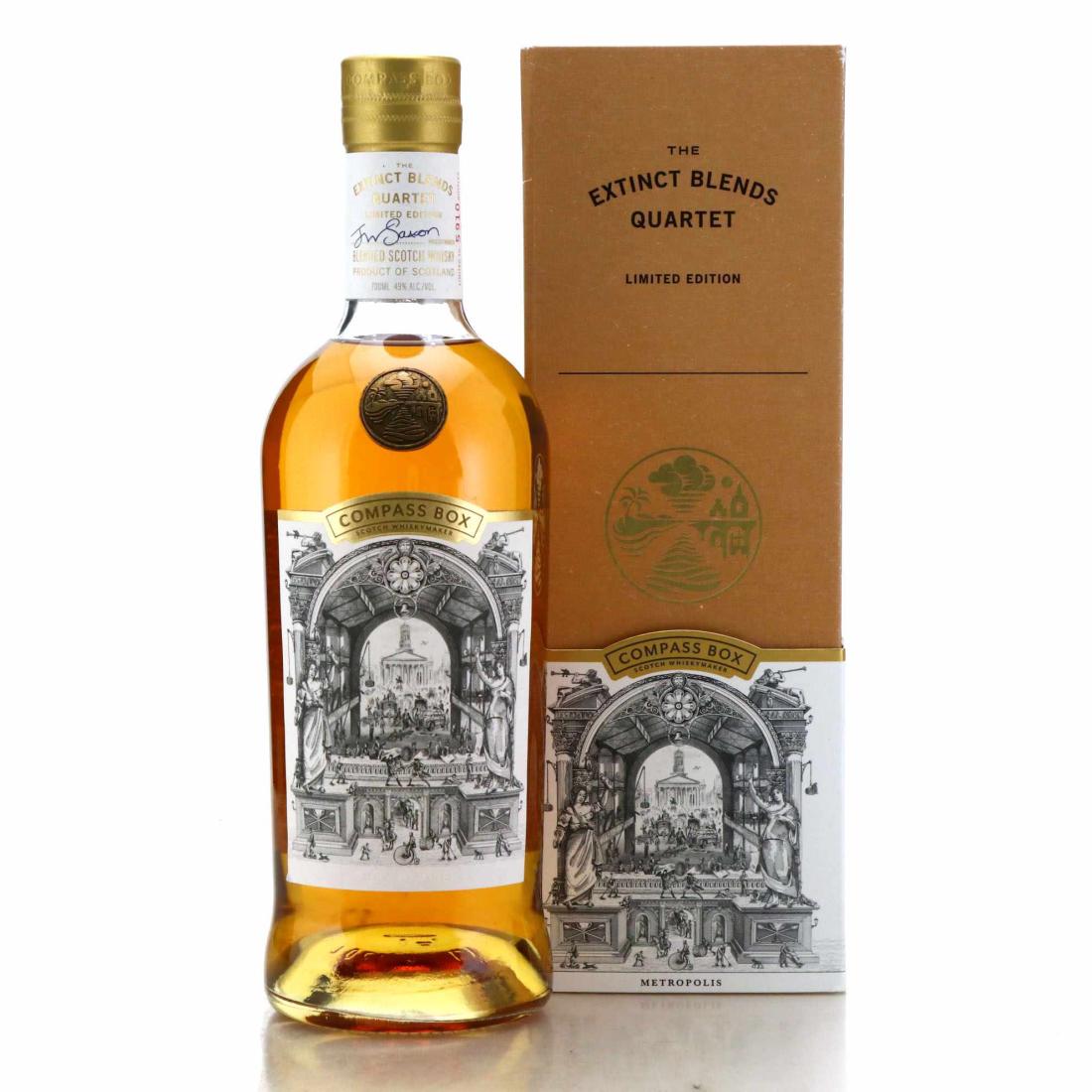Compass Box The Extinct Bends Quartet Metropolis Whisky | Whisky Auctioneer