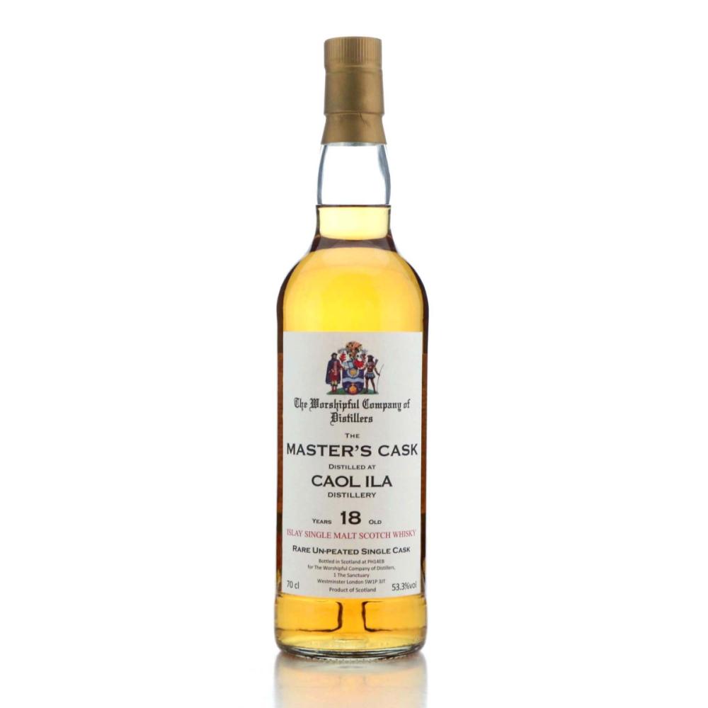 Caol Ila 18 Year Old Worshipful Company of Distillers Master's Cask / Unpeated