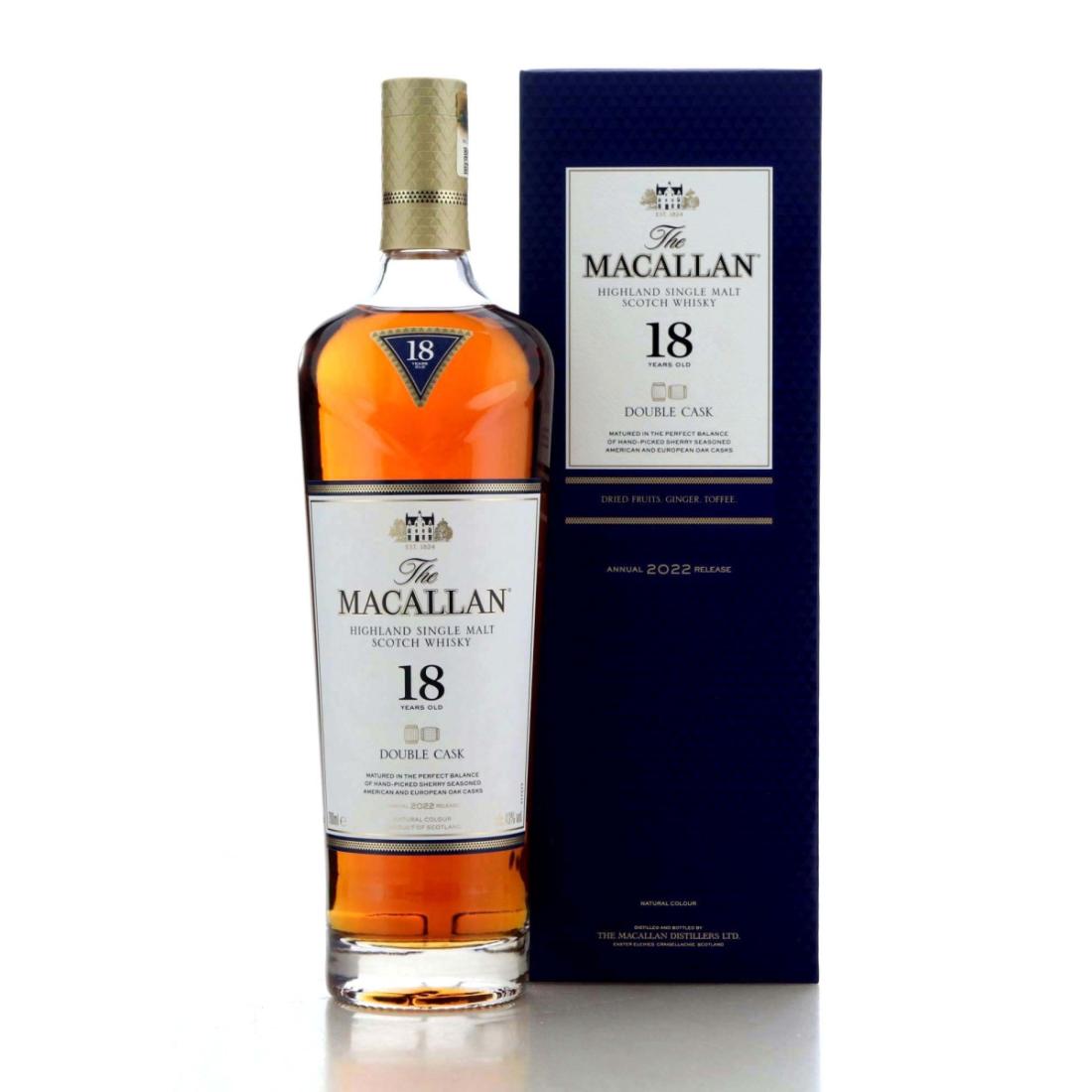 Macallan 18 Double Cask Annual 2022 Release