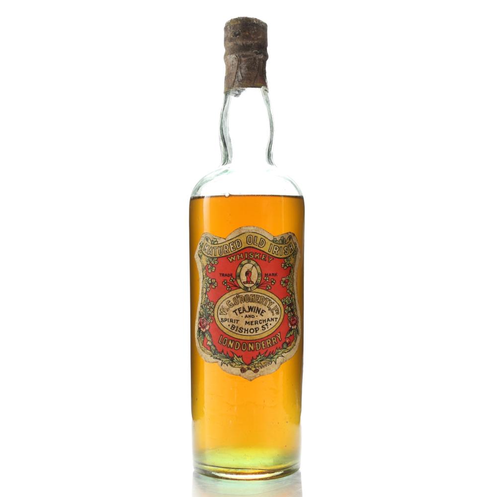 W.G. O'Doherty Matured Old Irish Whiskey circa 1880s