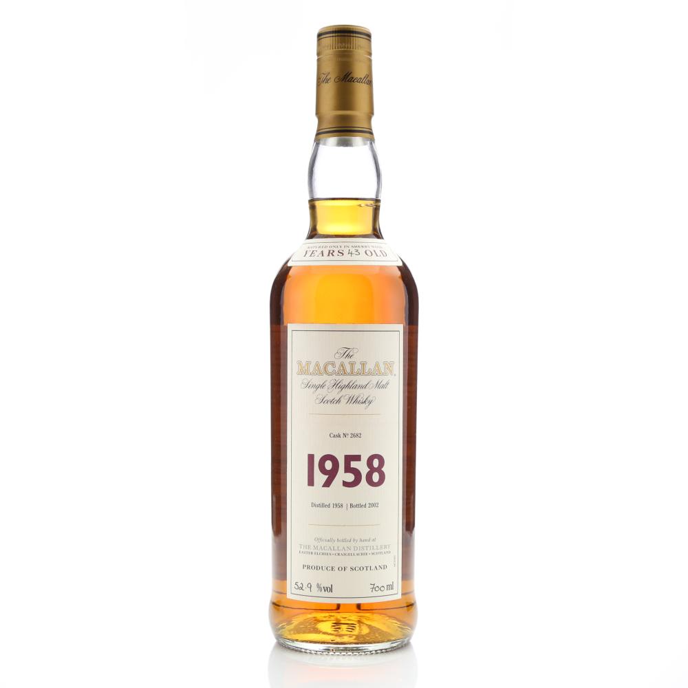 Macallan 1958 Fine and Rare 43 Year Old #2682