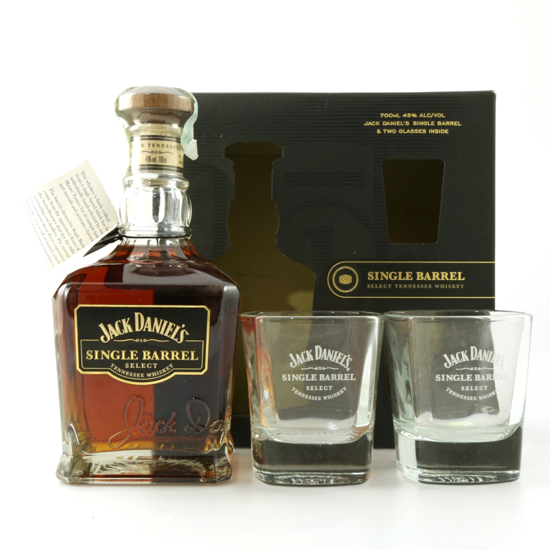 Jack Daniel's Single Barrel Select Gift Pack / Including Glasses