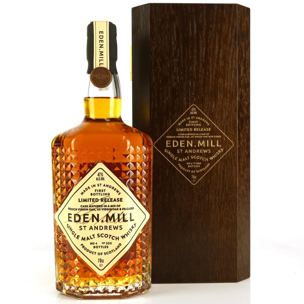 Eden Mill Single Malt First Bottling / Bottle #004