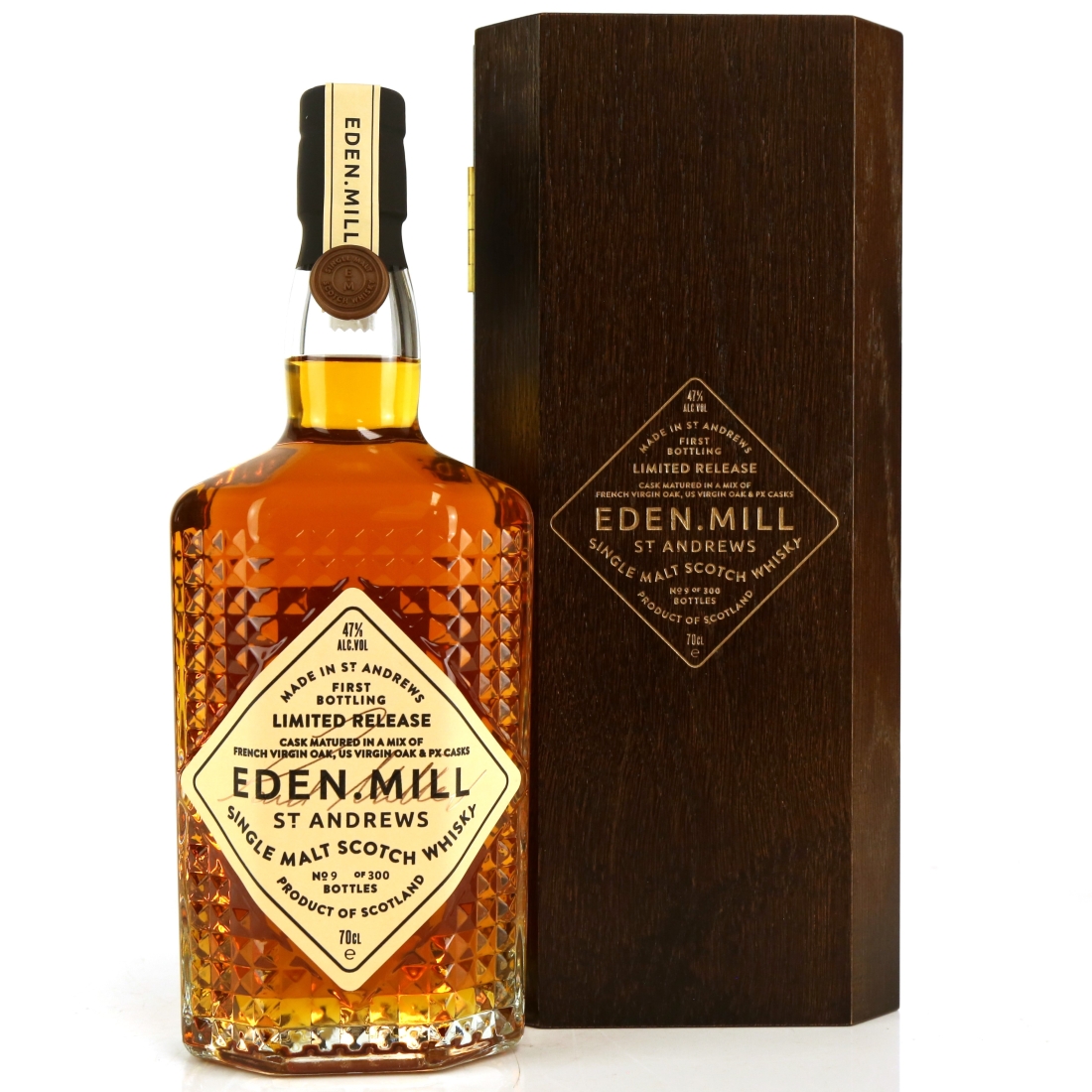 Eden Mill Single Malt First Bottling / Bottle #009