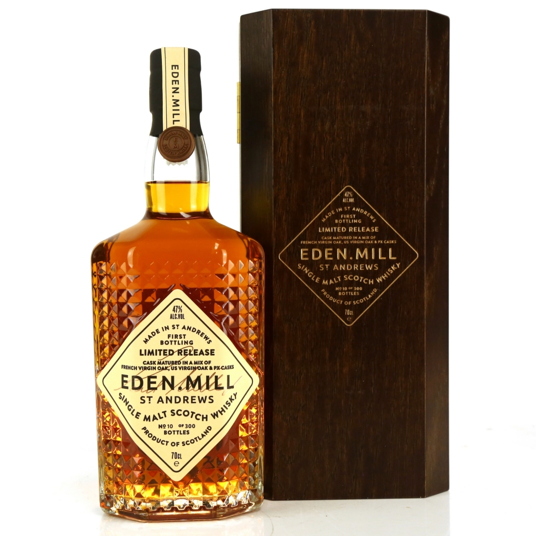 Eden Mill Single Malt First Bottling / Bottle #010