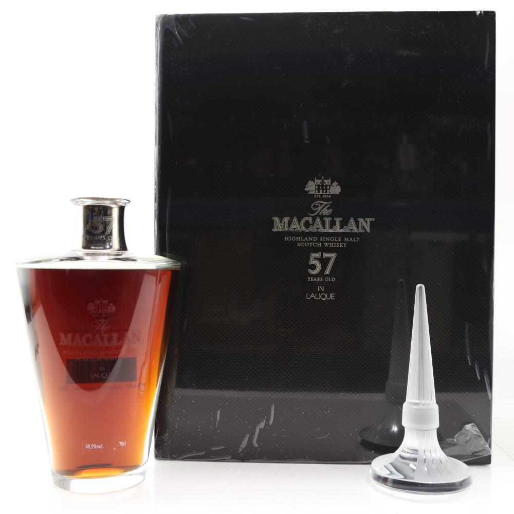 Macallan 57 Year Old Lalique Six Pillars Collection