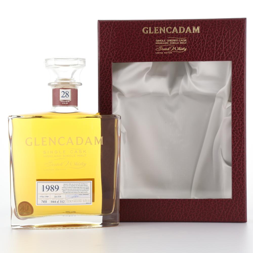Glencadam 1989 Single Cask 28 Year Old