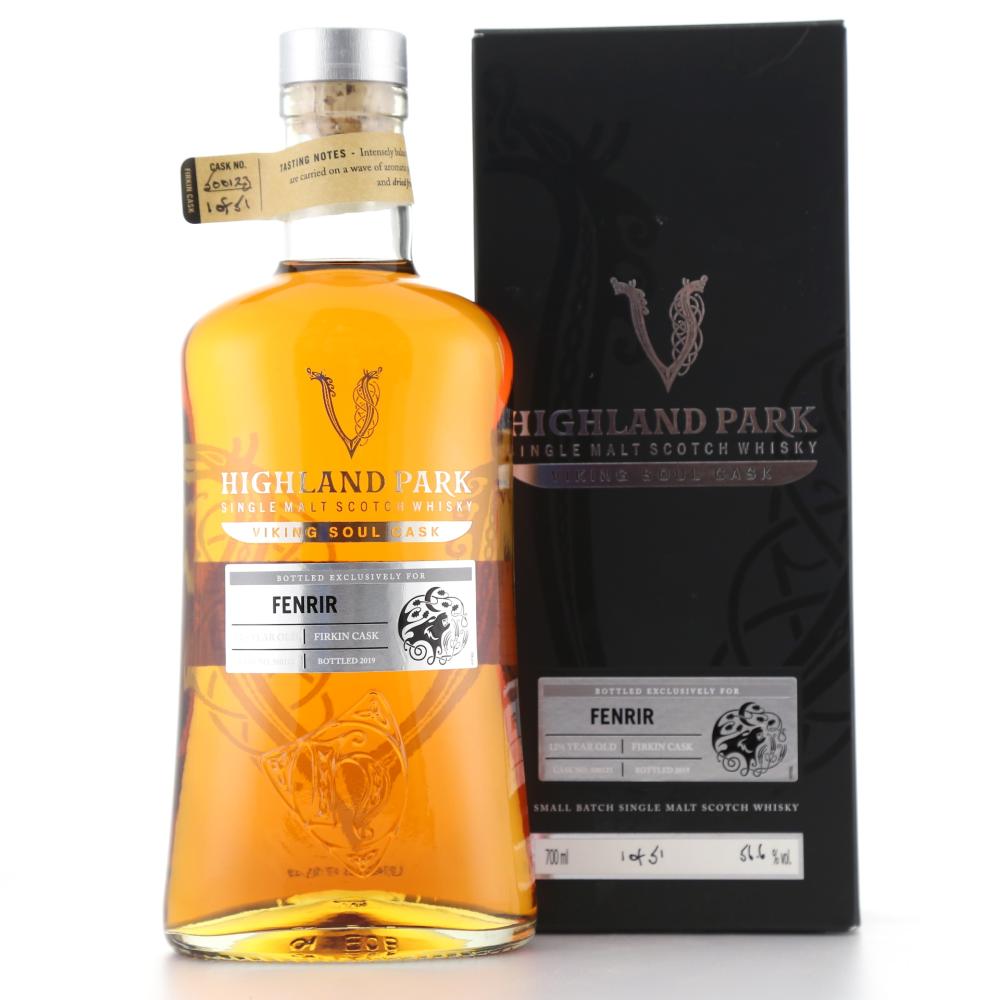 Highland Park 12 Year Old Viking Soul Cask #500123 / Fenrir Bottle No.1