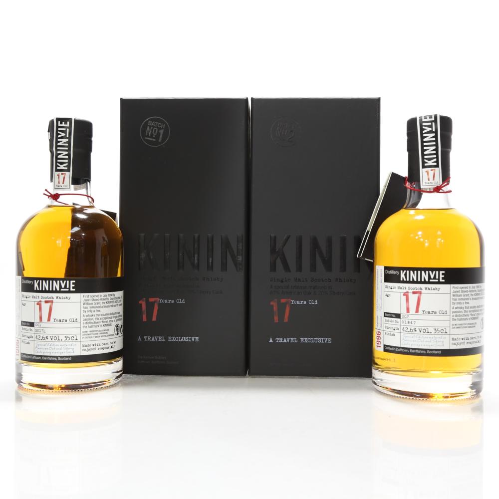 Kininvie 1996 17 Year Old 2 x 35cl / Batch #001 & #002