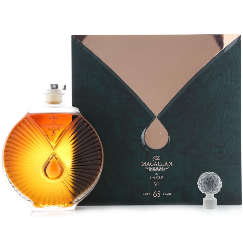 Macallan 65 Year Old Lalique Six Pillars Collection No.6 / Bottle 2