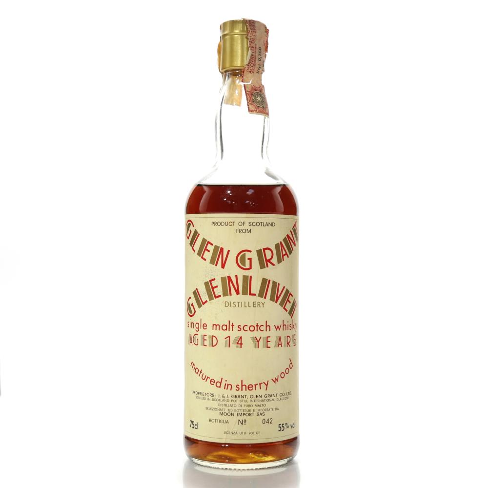Glen Grant 14 Year Old Moon Import  / Half Moon