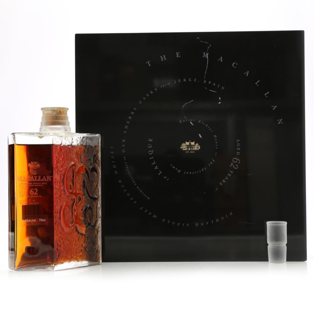 Macallan 62 Year Old Lalique Six Pillars Collection 75cl / US Import
