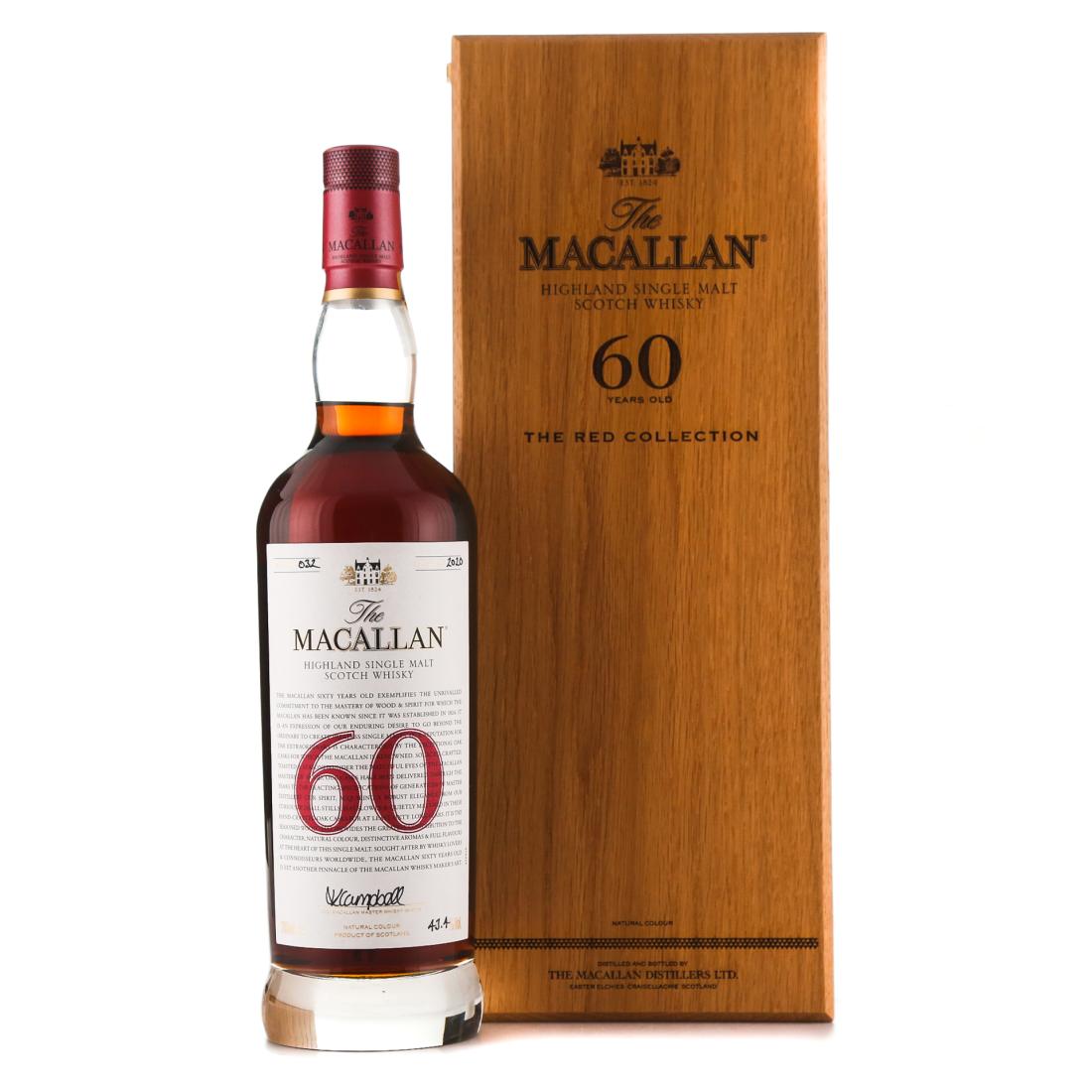 Macallan The Red Collection 60 Year Old Whisky | Whisky Auctioneer