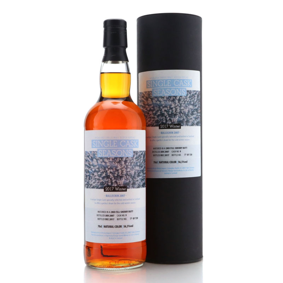 Ballechin 2007 Signatory Vintage Seasons / Kirsch Import
