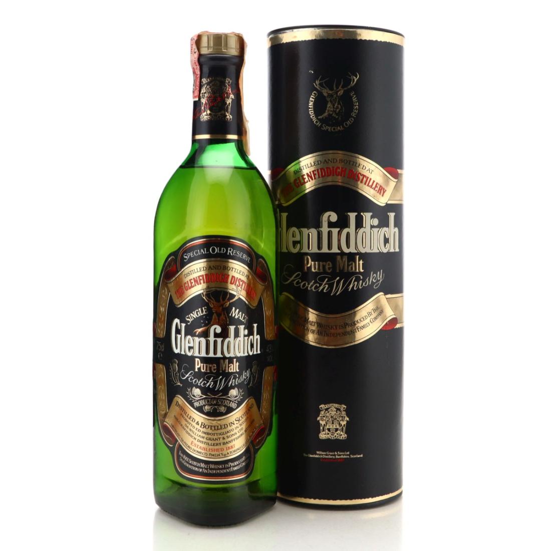 Glenfiddich Special Old Reserve 1980s Pedro Domecq Import