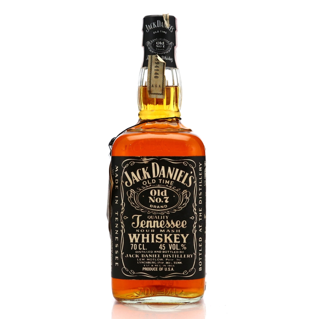 Jack Daniel's Old No.7 Brand 90 Proof 1988 70cl