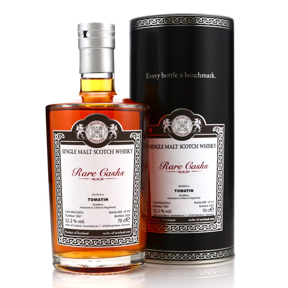 Tomatin 1997 Malts of Scotland Sherry Hogshead / Rare Casks