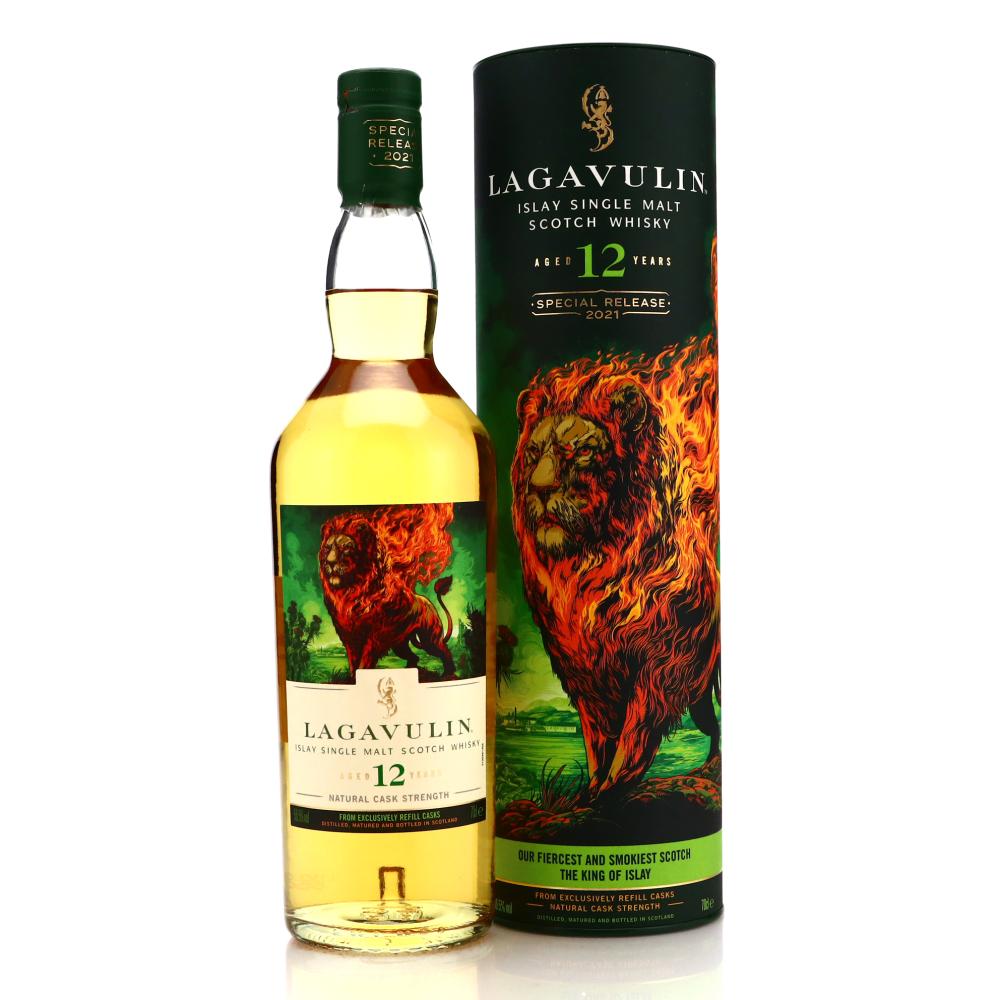 Lagavulin 12 Year Old Cask Strength 2021 Release