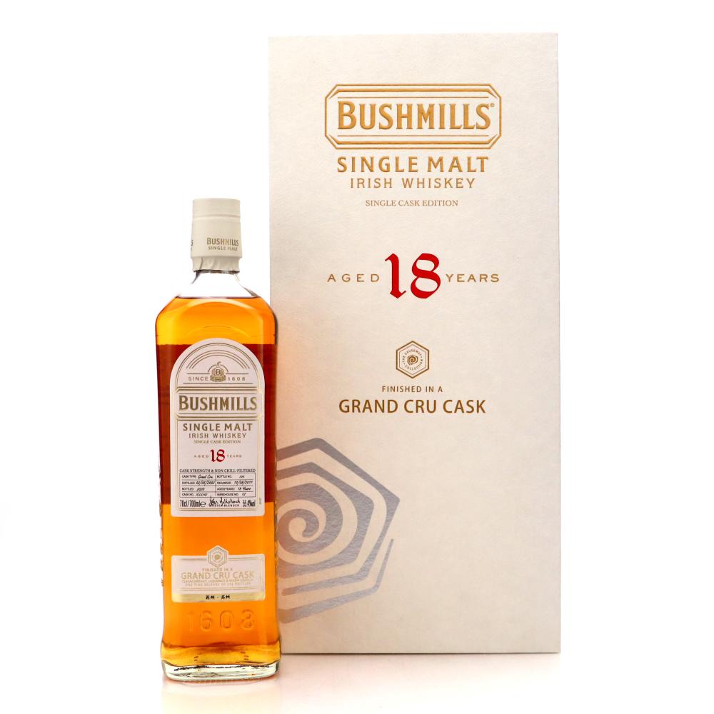 Bushmills 2002 Single Grand Cru Cask 18 Year Old #100043 / The Causeway Collection
