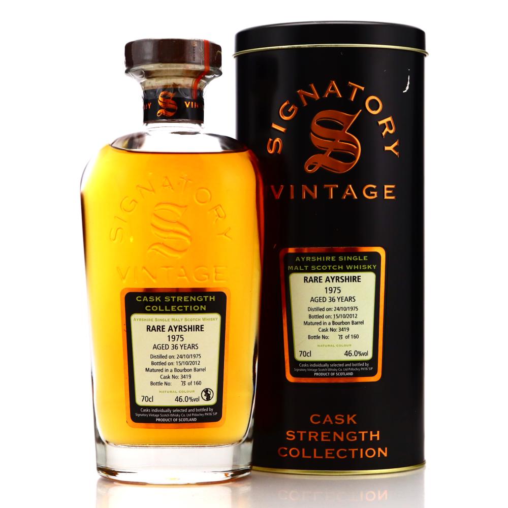 Ladyburn-Rare Ayrshire 1975 Signatory Vintage 36 Year Old #3419