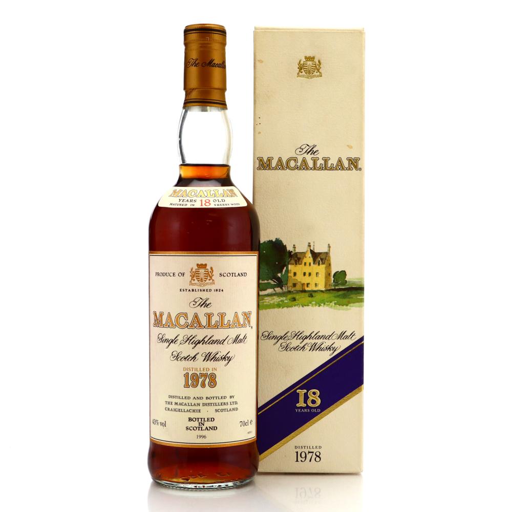 Macallan 1978 18 Year Old
