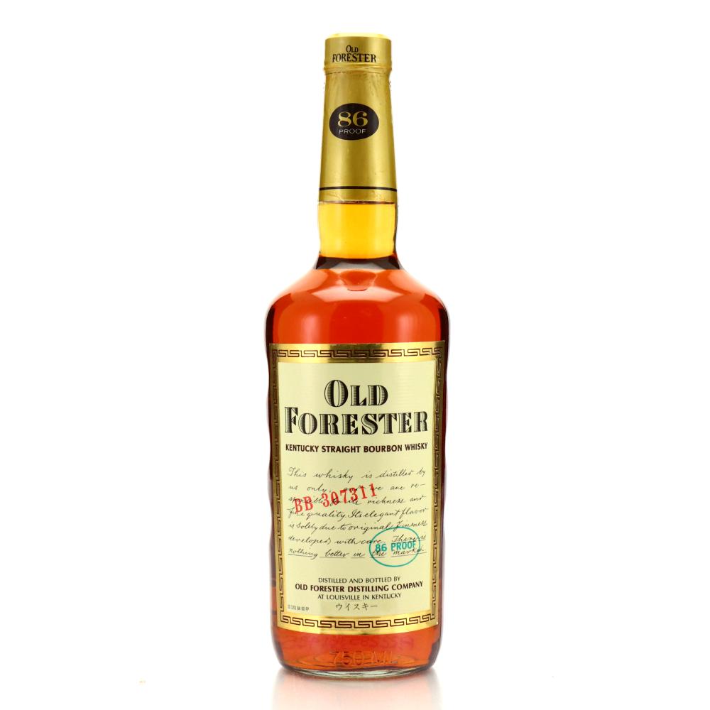 Old Forester 86 Proof Kentucky Straight Bourbon / Japanese Import
