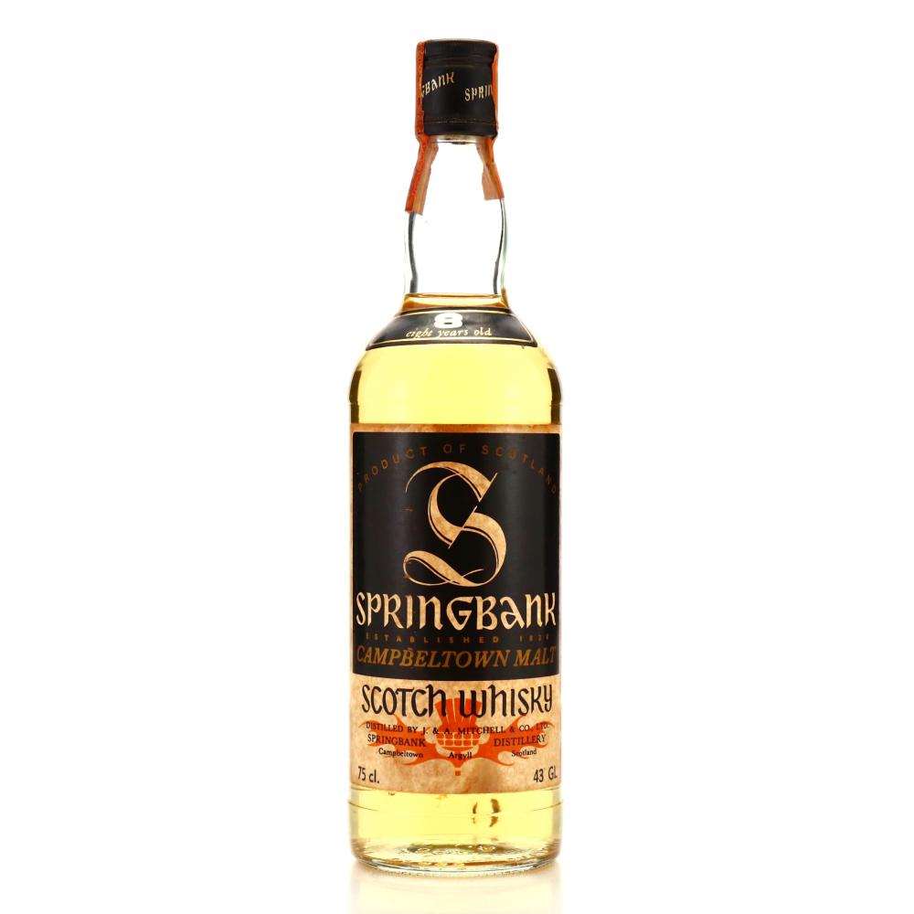 Springbank 8 Year Old 1970s / A Sutti Import