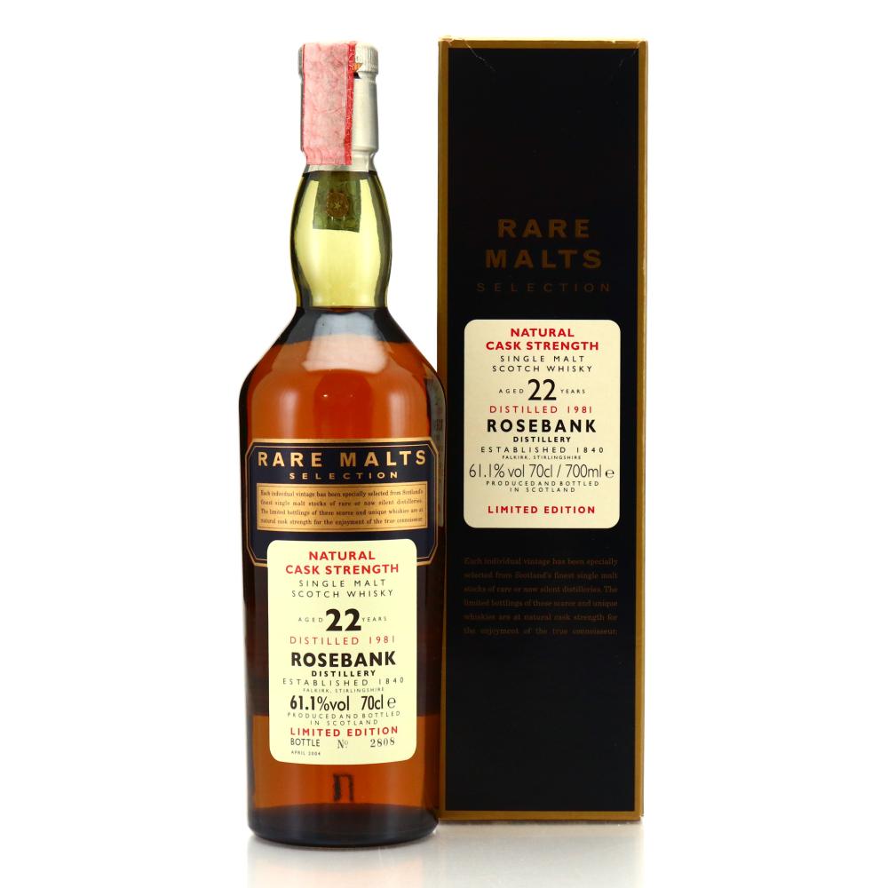 Rosebank 1981 Rare Malts 22 Year Old / 61.1%