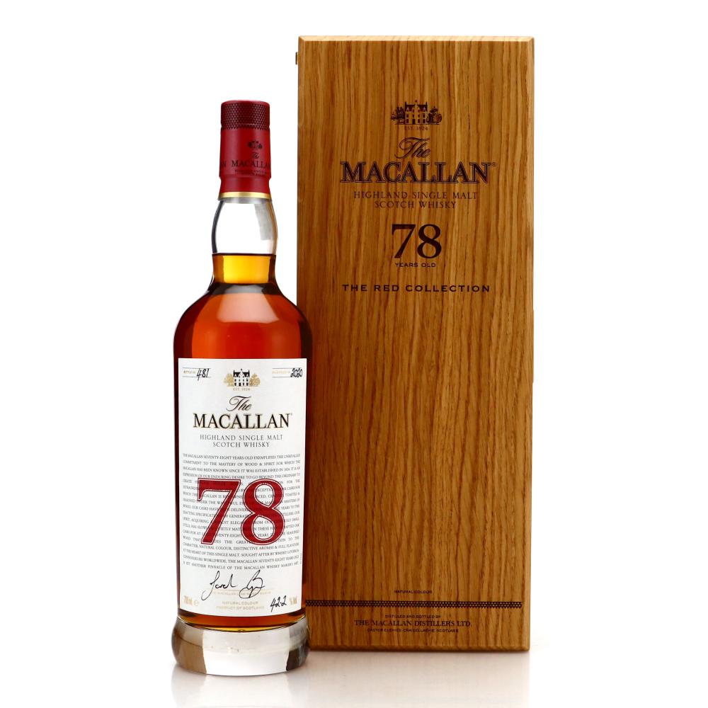 Macallan 78 Year Old The Red Collection