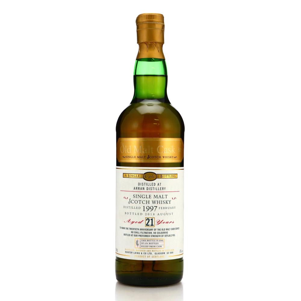 Arran 1997 Hunter Laing 21 Year Old / Old Malt Cask 20th Anniversary