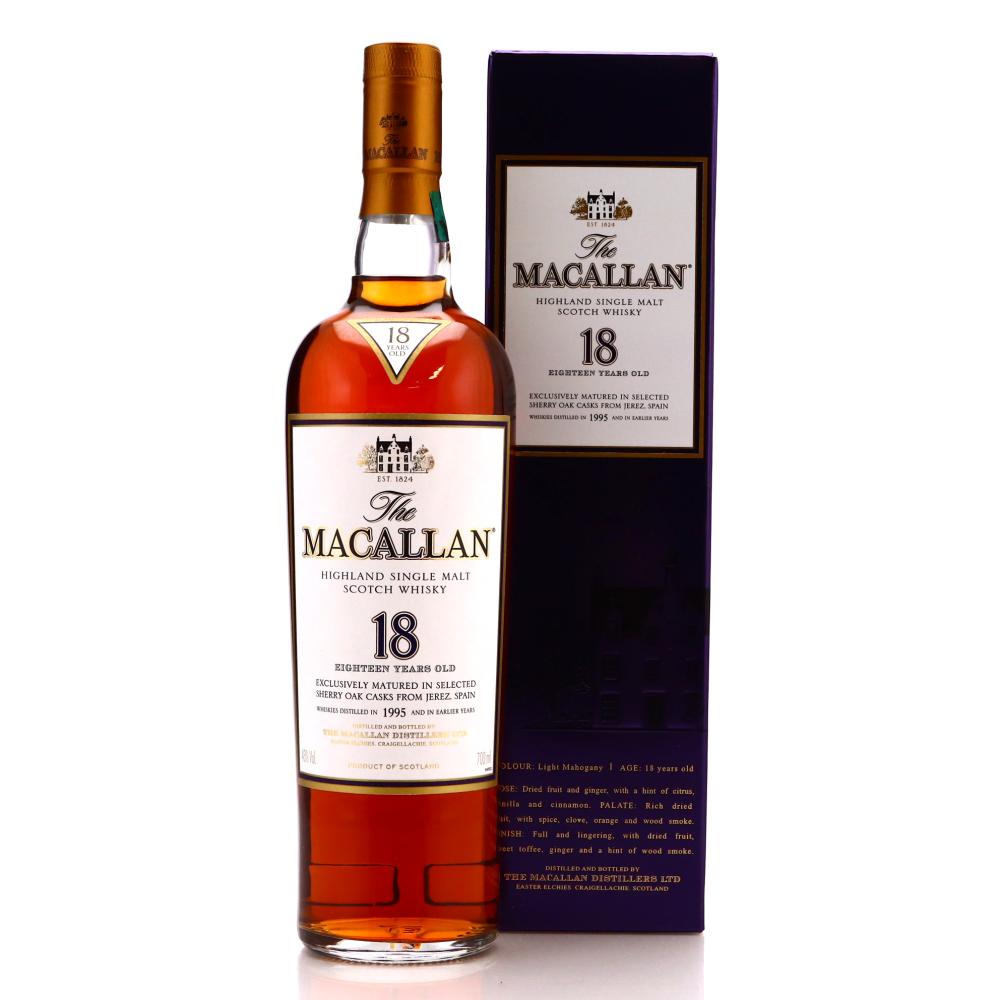 Macallan 1995 18 Year Old